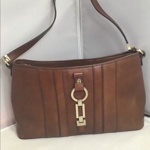 Etienne Aigner shoulder leather bag